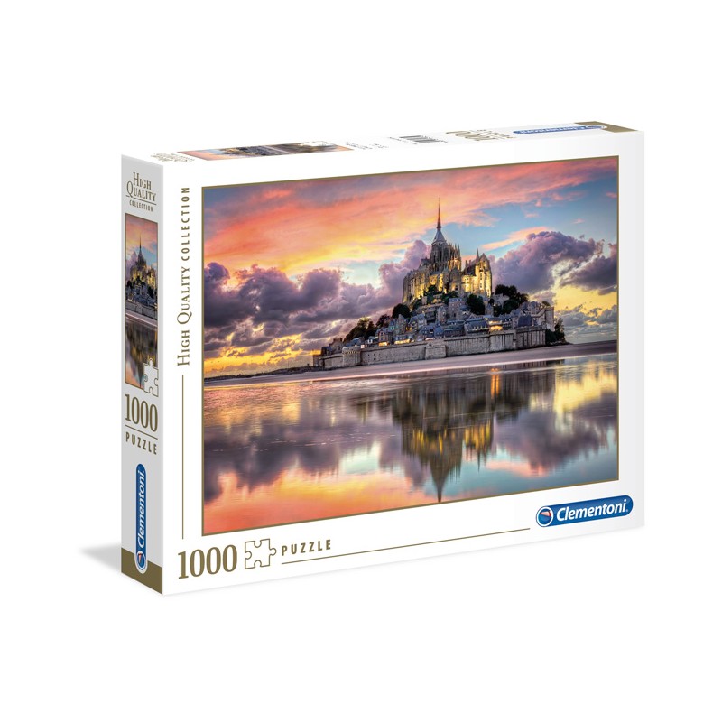 Puzzle 1000 Peças Clementoni 39367 Le Magnifique Mont Saint-Michel