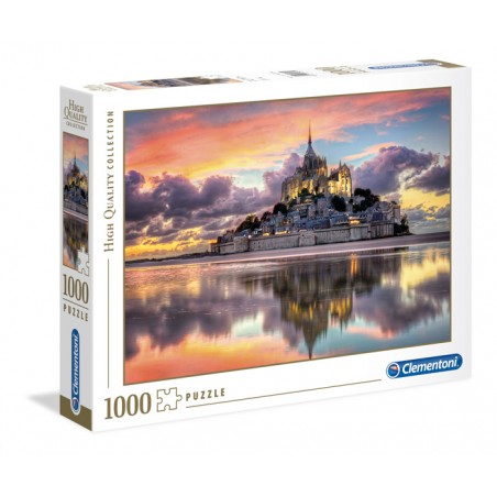 Puzzle 1000 Peças Clementoni 39367 Le Magnifique Mont Saint-Michel