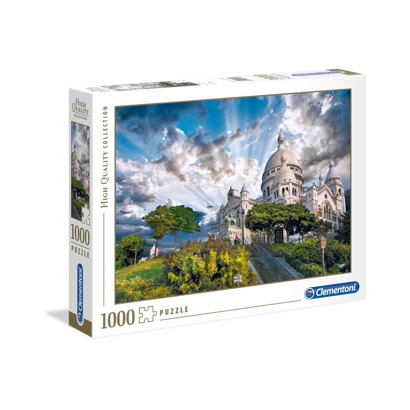 Puzzle 1000 Peças Clementoni 39383 Montmartre