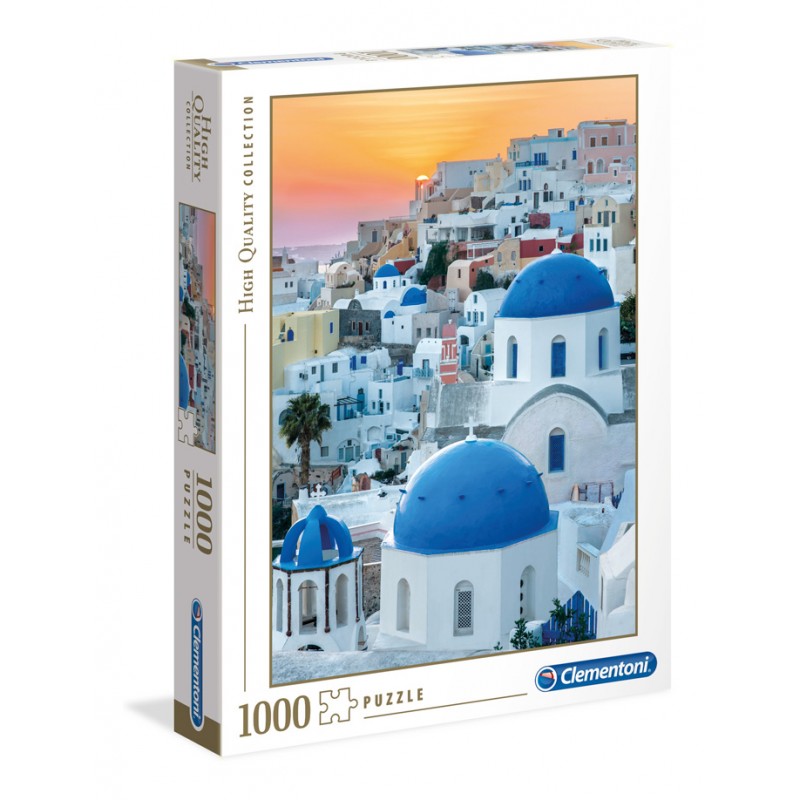 Puzzle 1000 Peças Clementoni 39480 Santorini