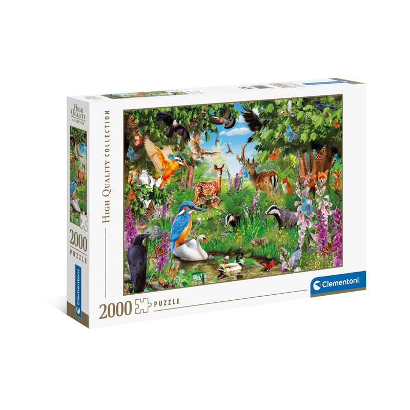 Puzzle 2000 Peças Clementoni 32566 Fantastic Forest