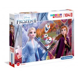 Puzzle 104 Peças Maxi Clementoni 23739 Frozen 2