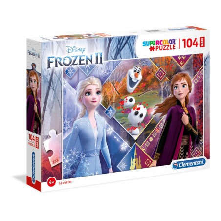 Puzzle 104 Peças Maxi Clementoni 23739 Frozen 2