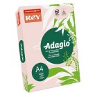 Papel Fotocópia Adagio A4 80g Cor Suave 07 Rosa 1