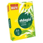 Papel Fotocópia Adagio A4 80g Cor Fluorescente 15 Amarelo 1