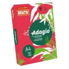 Papel Fotocópia Adagio A4 80g Cor Intenso 22 Vermelho 1