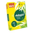 Papel Fotocópia Adagio A4 80g Cor Intenso 66 Amarelo 1