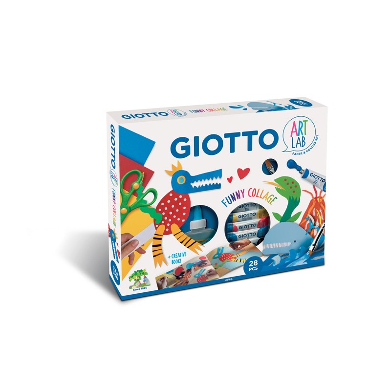 Giotto Art Lab Funny Collage 28 peças 581500