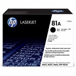 Toner HP 81A Preto CF281A