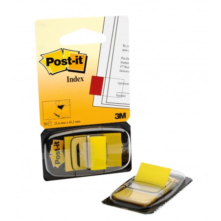 Bandas Separadoras Index Post-it 680-5 Amarelo