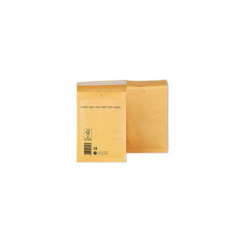 Pack 10 Envelopes Almofadados Kraft 1A-000 110x160