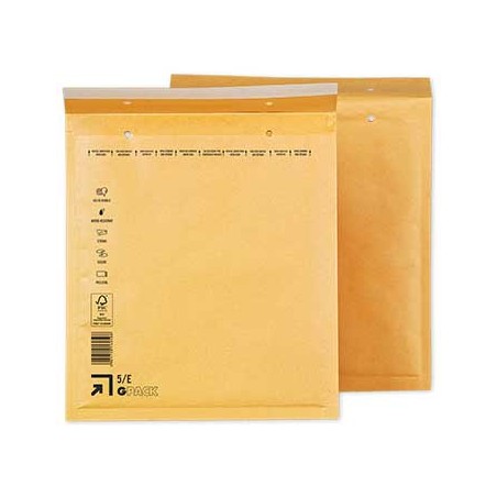 Pack 10 Envelopes Almofadados Kraft CD 180x160