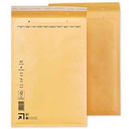 Pack 10 Envelopes Almofadados Kraft 6F-3 220x330