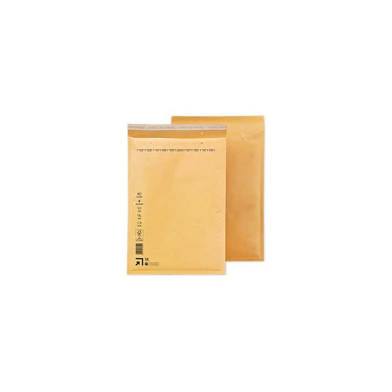 Pack 10 Envelopes Almofadados Kraft 7G-4 240x330