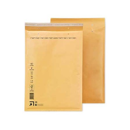Pack 10 Envelopes Almofadados Kraft 7G-4 240x330