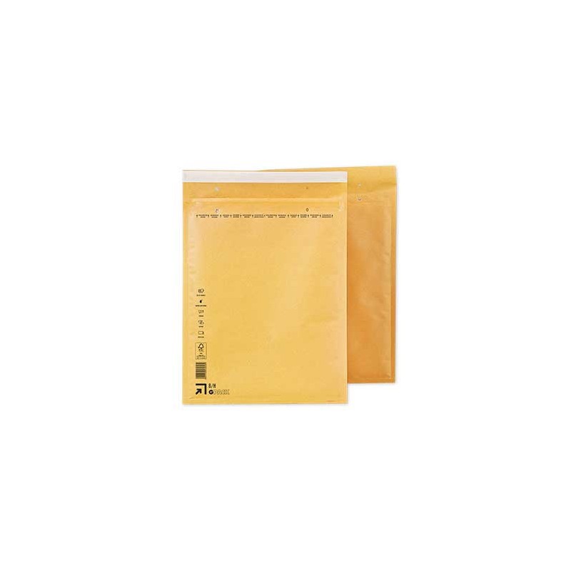 Pack 10 Envelopes Almofadados Kraft 8H-5 270x360