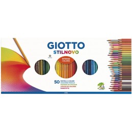 Lápis de Cor Giotto Stilnovo 257300 - Caixa 50 unidades