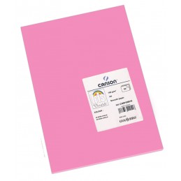 Pack 50 Cartolinas A4 Guarro Íris Canson 108019 Rosa Chicle