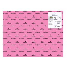 Cartolina A2 240gr Canson Íris Rosa Chicle109814 - Pack 25 unidades