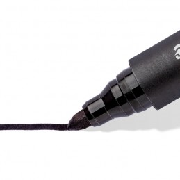 Marcador Permanente Staedtler Ponta Redonda 352 Preto
