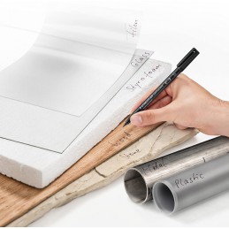 Marcador Staedtler Lumocolor Ponta Super Fina 313-9 Preto
