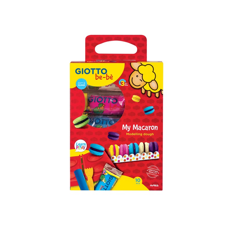Set Giotto Be-Bé Brinca e Cria Macaron 479900 Set Giotto Be-Bé Brinca e Cria Macaron 479900