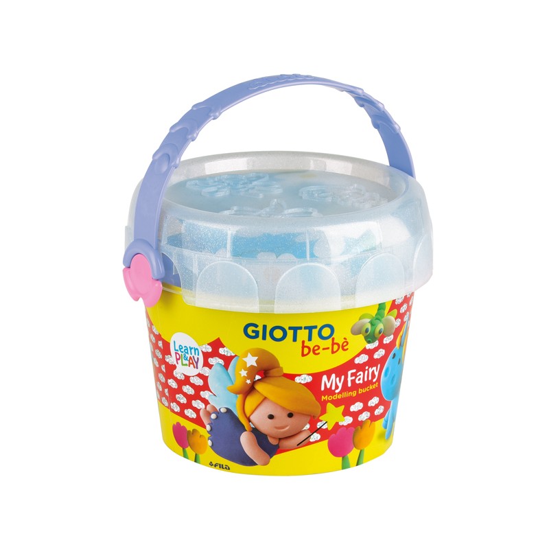 Set Giotto Be-Bé Balde com Pasta de Modelar My Fairy 469300