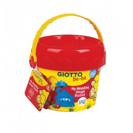Set Giotto Be-Bé Balde com 5 Boiões Pasta de Modelar 467600