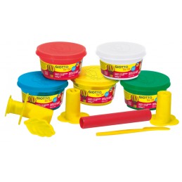 Set Giotto Be-Bé Balde com 5 Boiões Pasta de Modelar 467600