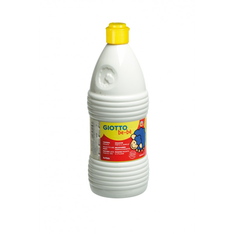 Guache Líquido Giotto Be-Bé 1 Litro 467501 Branco