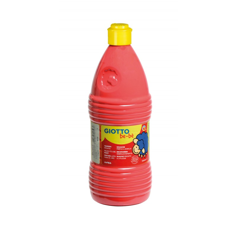 Guache Líquido Giotto Be-Bé 1 Litro 467508 Vermelho Guache Líquido Giotto Be-Bé 1 Litro 467508 Vermelho