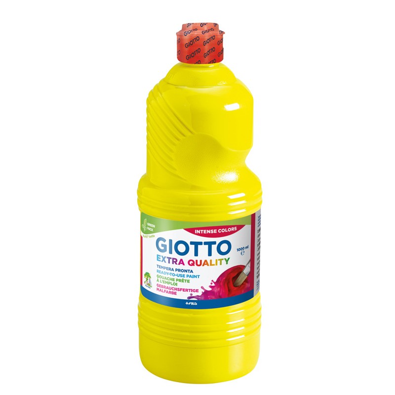 Guache Giotto Extra Quality 1000 ml 533402 Amarelo Guache Giotto Extra Quality 1000 ml 533402 Amarelo