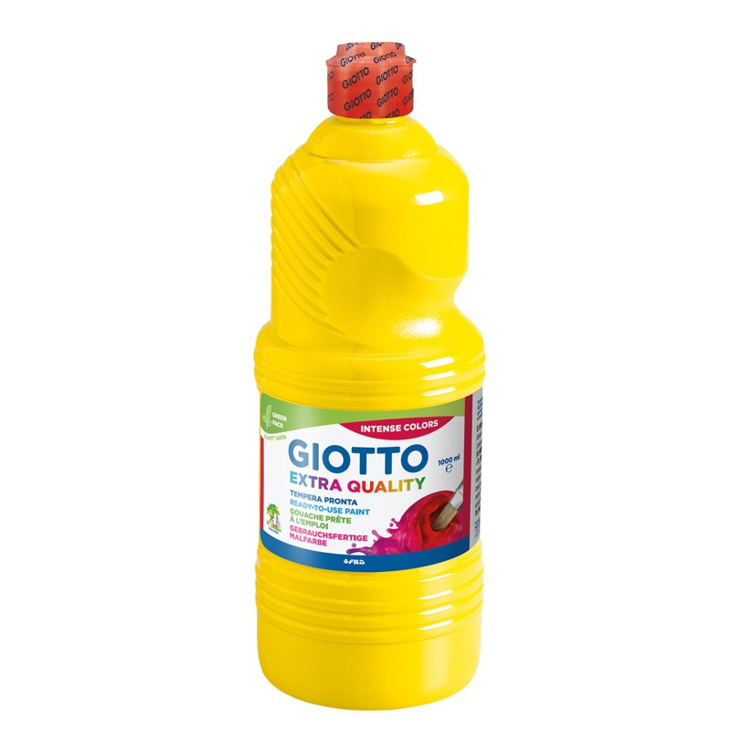Guache Giotto Extra Quality 1000 ml 533403 Amarelo Escuro Guache Giotto Extra Quality 1000 ml 533403 Amarelo Escuro