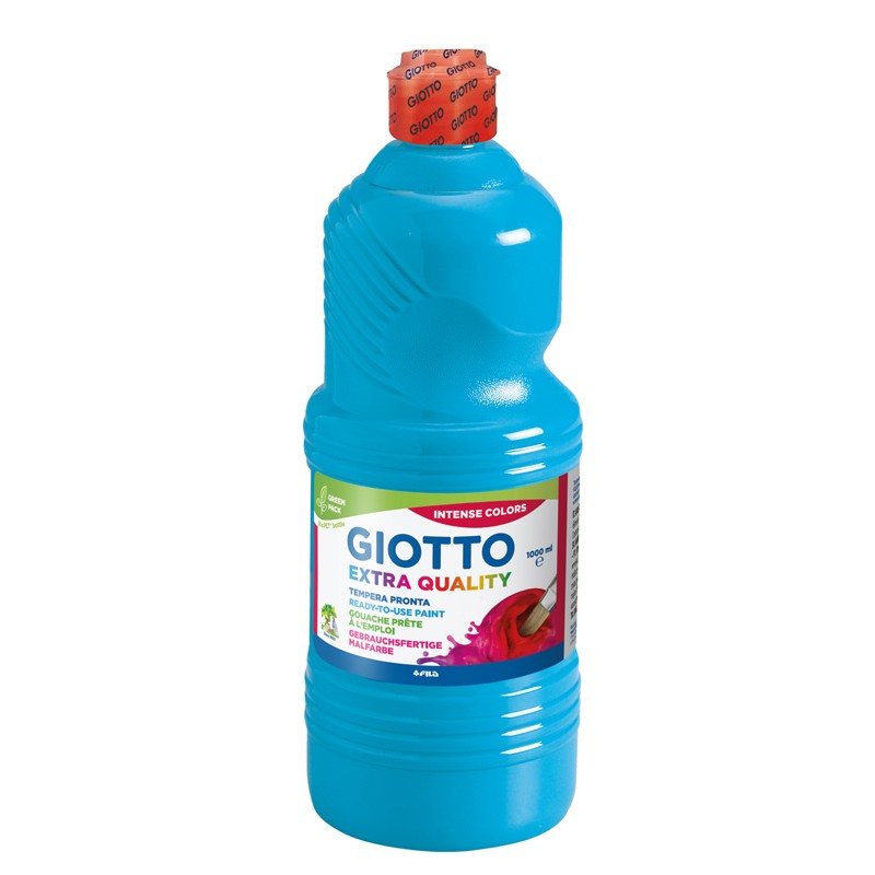 Guache Giotto Extra Quality 1000 ml 533415 Azul Cyan Guache Giotto Extra Quality 1000 ml 533415 Azul Cyan