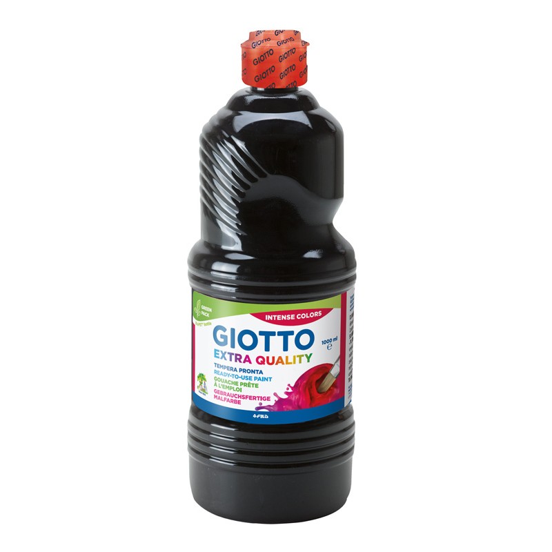 Guache Giotto Extra Quality 1000 ml 533424 Preto