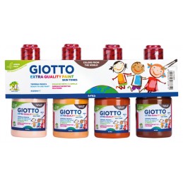 Guache Giotto Extra Quality Skin Tones 4x250 ml 542800 1