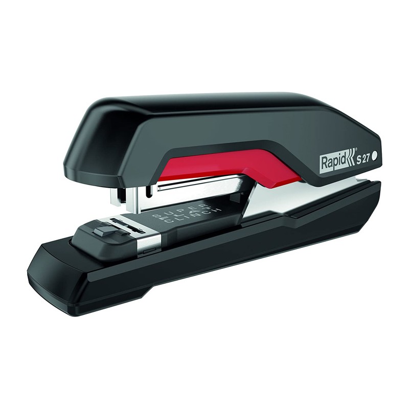 Agrafador Rapid Supreme S27 30 folhas Preto e Vermelho Agrafador Rapid Supreme S27 30 folhas Preto e Vermelho