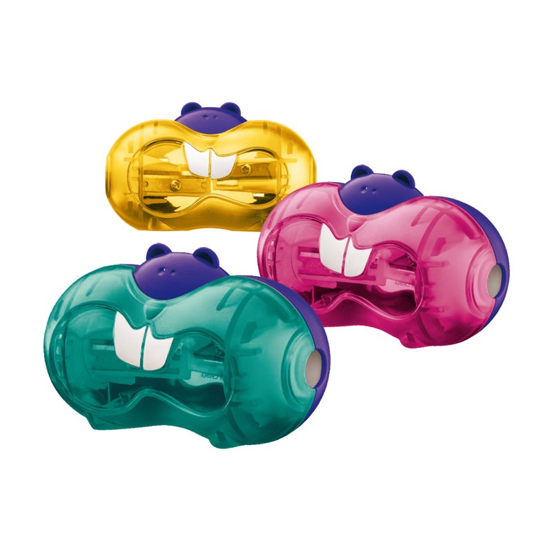 Apara-Lápis com Depósito Maped Croc Croc Twist Apara-Lápis com Depósito Maped Croc Croc Twist