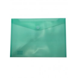 Envelope em Plástico A4 com Velcro 90134 Verde Menta