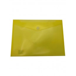 Envelope em Plástico A4 com Velcro 90154 Baunilha