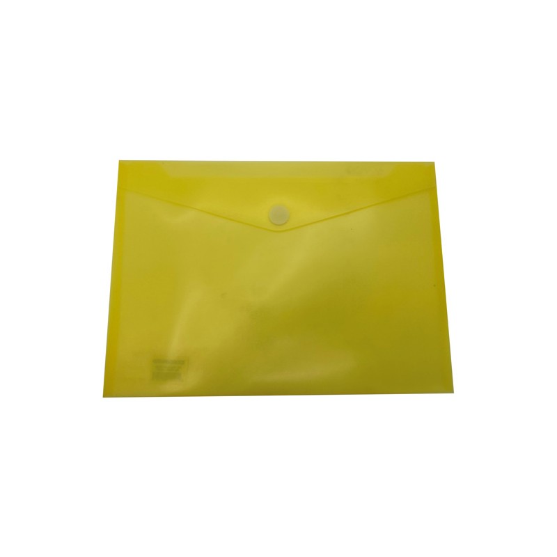 Envelope em Plástico A4 com Velcro 90154 Baunilha Envelope em Plástico A4 com Velcro 90154 Baunilha