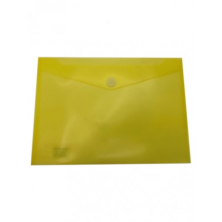 Envelope em Plástico A4 com Velcro 90154 Baunilha
