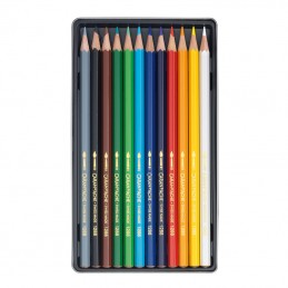 Lápis de Cor Caran d'Ache Fancolor - Caixa Metálica 12 unidades 2