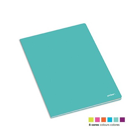 Caderno Agrafado Ambar School 60Fls. A5 Pautado