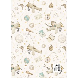 Pack 25 Fls. Papel Fantasia...