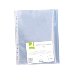 Sacas Catálogo Q-Connect A4 50 Microns - Pack 100