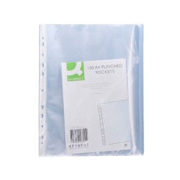 Sacas Catálogo Q-Connect A4 80 Microns - Pack 100