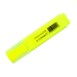 Marcador Fluorescente Q-Connect Amarelo 1