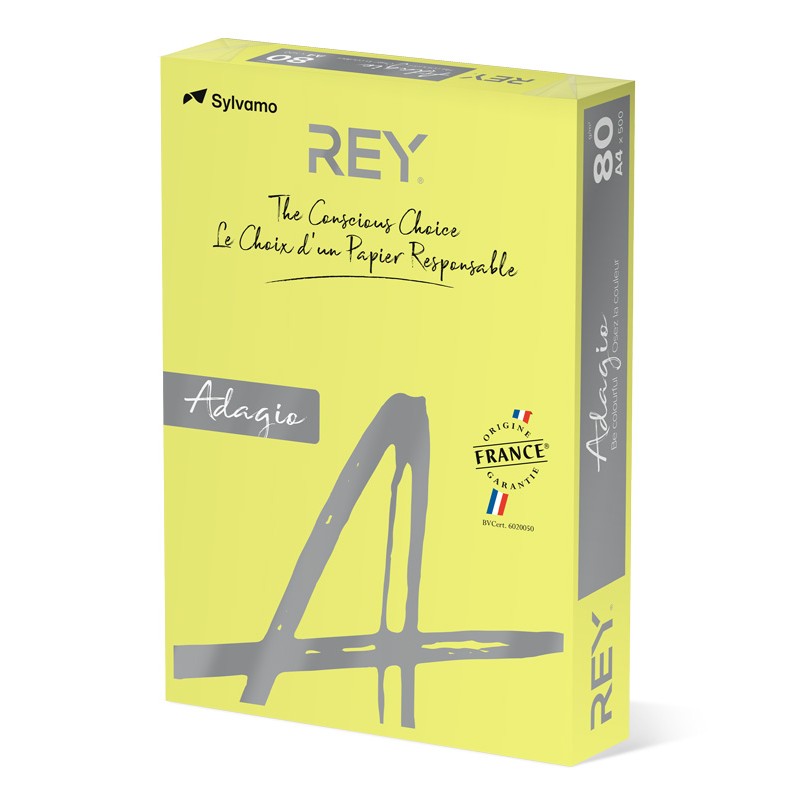 Papel Fotocópia Adagio A4 80g Cor Fluorescente 15 Amarelo Papel Fotocópia Adagio A4 80g Cor Fluorescente 15 Amarelo