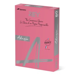 Papel Fotocópia Adagio A4 80g Cor Intenso 23 Rosa